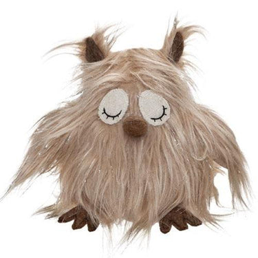 Fuzzy Sleepy Owl - The Fox Decor